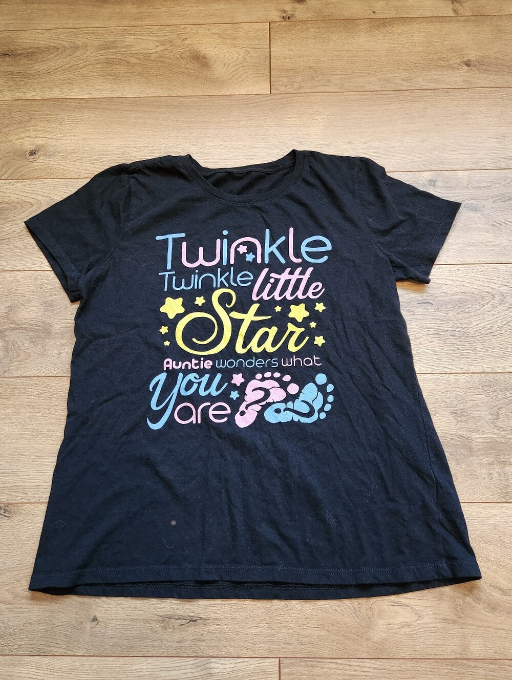 Women's Aunt Gender Reveal tee